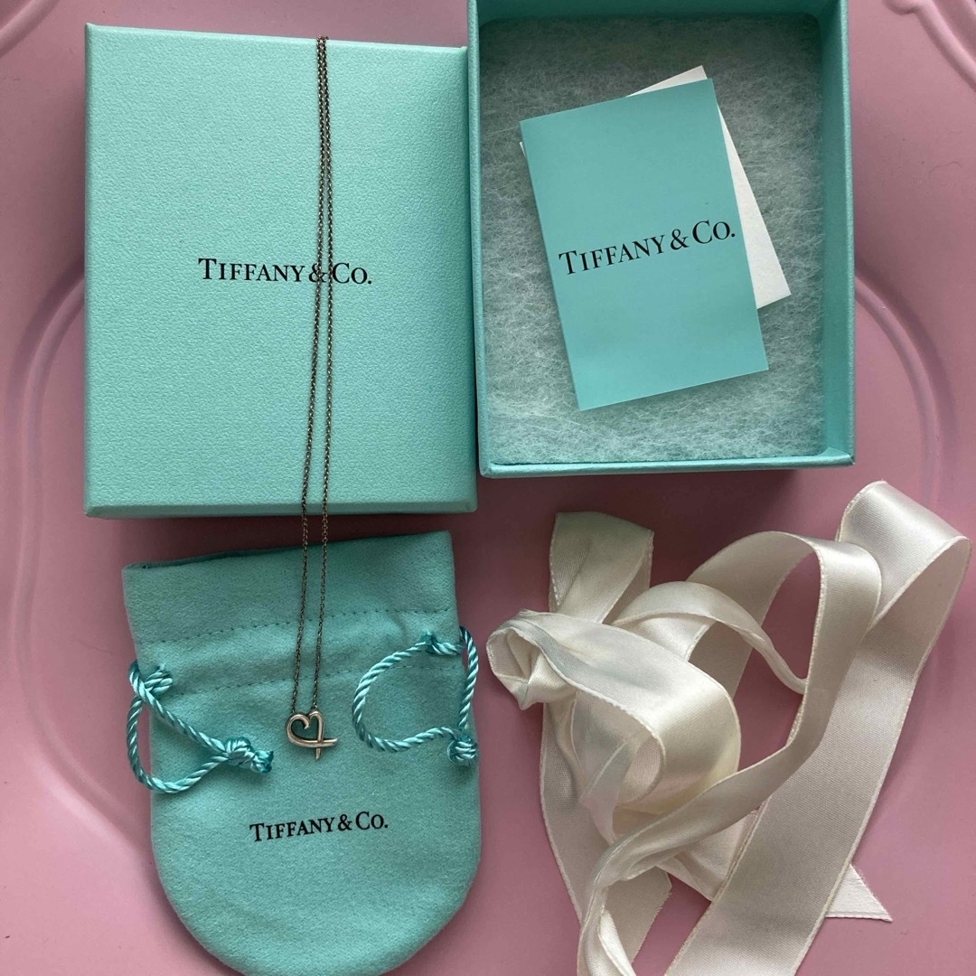 Tiffany & Co.(ティファニー)の【ティファニー】美品　付属品あり　パロマピカソラビングハートネックレス レディースのアクセサリー(ネックレス)の商品写真