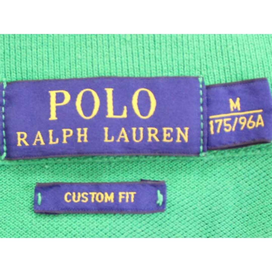 POLO RALPH LAUREN(ポロラルフローレン)の【春物 新入荷】■POLO RALPH LAUREN/ポロ ラルフ ローレン■ポロシャツ/半袖 グリーン/緑 メンズ M【中古】春夏 424042 メンズのトップス(ポロシャツ)の商品写真