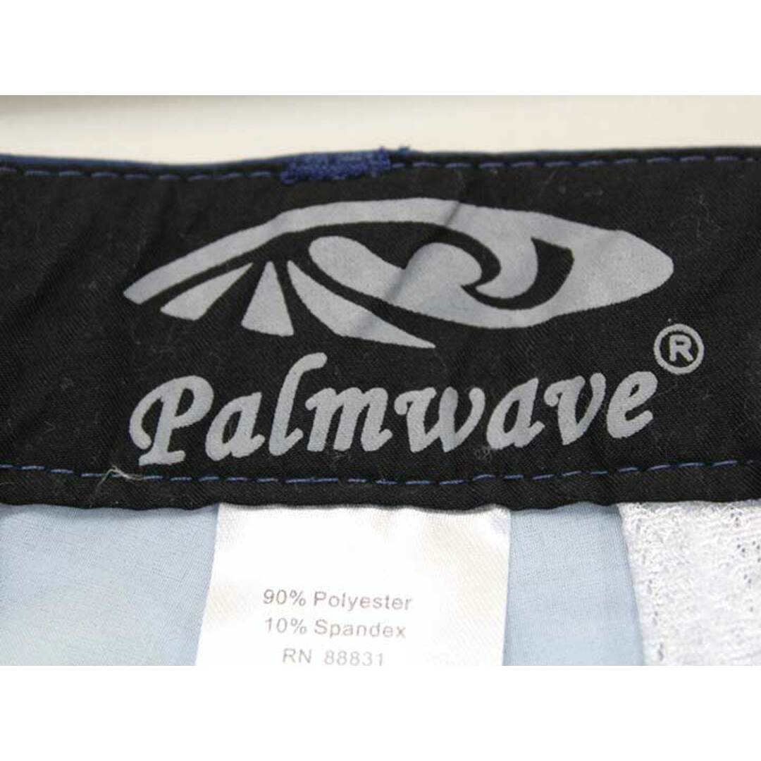 【夏物 新入荷】‡PALMWAVE/パームウェーブ‡スイムショーツ/ショート丈 ブルー系/青系 メンズ 34【中古】  夏 924042 メンズの水着/浴衣(水着)の商品写真