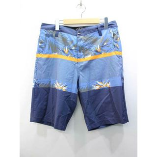 【夏物 新入荷】‡PALMWAVE/パームウェーブ‡スイムショーツ/ショート丈 ブルー系/青系 メンズ 34【中古】  夏 924042(水着)