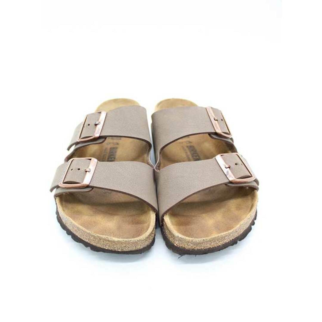 BIRKENSTOCK(ビルケンシュトック)の【夏物 新入荷】★BIRKENSTOCK/ビルケンシュトック★アリゾナ/サンダル/カジュアル/スポーティ/シンプル/おしゃれ/シューズ/靴 ブラウングレー/茶灰色 レディース 24【中古】夏 424042 レディースの靴/シューズ(サンダル)の商品写真