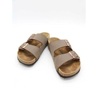 ビルケンシュトック(BIRKENSTOCK)の【夏物 新入荷】★BIRKENSTOCK/ビルケンシュトック★アリゾナ/サンダル/カジュアル/スポーティ/シンプル/おしゃれ/シューズ/靴 ブラウングレー/茶灰色 レディース 24【中古】夏 424042(サンダル)