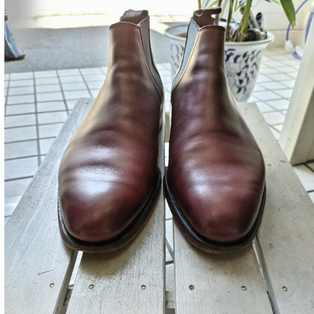 Crockett&Jones(クロケットアンドジョーンズ)の美品 クロケット＆ジョーンズ サイドゴアブーツ 7.5E メンズの靴/シューズ(ドレス/ビジネス)の商品写真