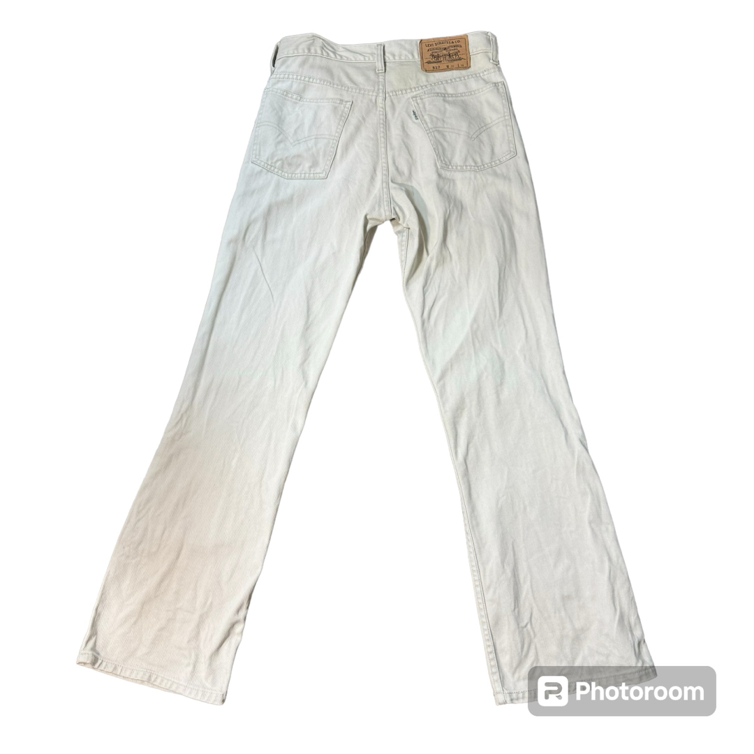 Levi's(リーバイス)の'90年代 Levi's Whiteデニム Lサイズ パンツ 白 テーパード  メンズのパンツ(デニム/ジーンズ)の商品写真