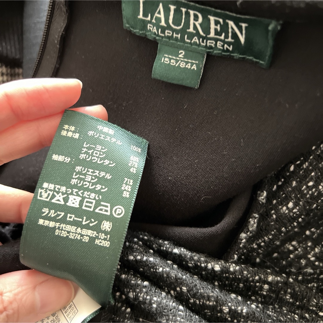 Ralph Lauren(ラルフローレン)のLAUREN RALPH LAUREN ニットワンピース レディースのワンピース(ひざ丈ワンピース)の商品写真