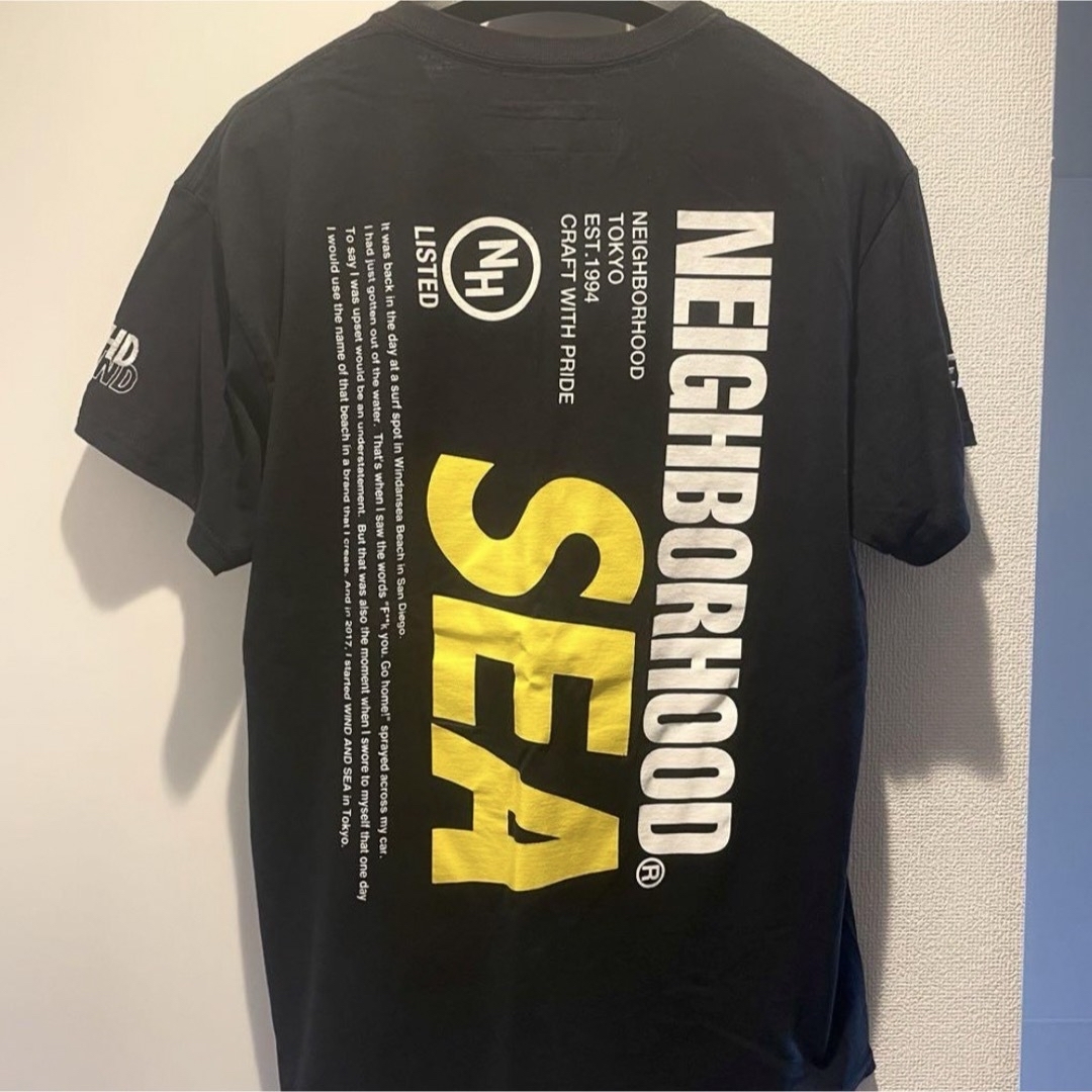 NEIGHBORHOOD(ネイバーフッド)のwind and sea × neighborhood 20ss Lサイズ メンズのトップス(Tシャツ/カットソー(半袖/袖なし))の商品写真