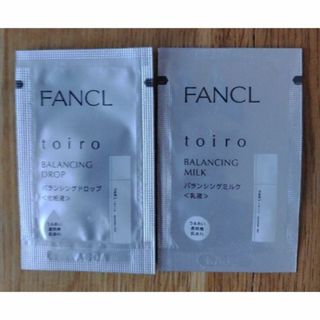 ファンケル(FANCL)のFANCL ファンケル toiro トイロ　バランシング 化粧水 乳液 サンプル(化粧水/ローション)