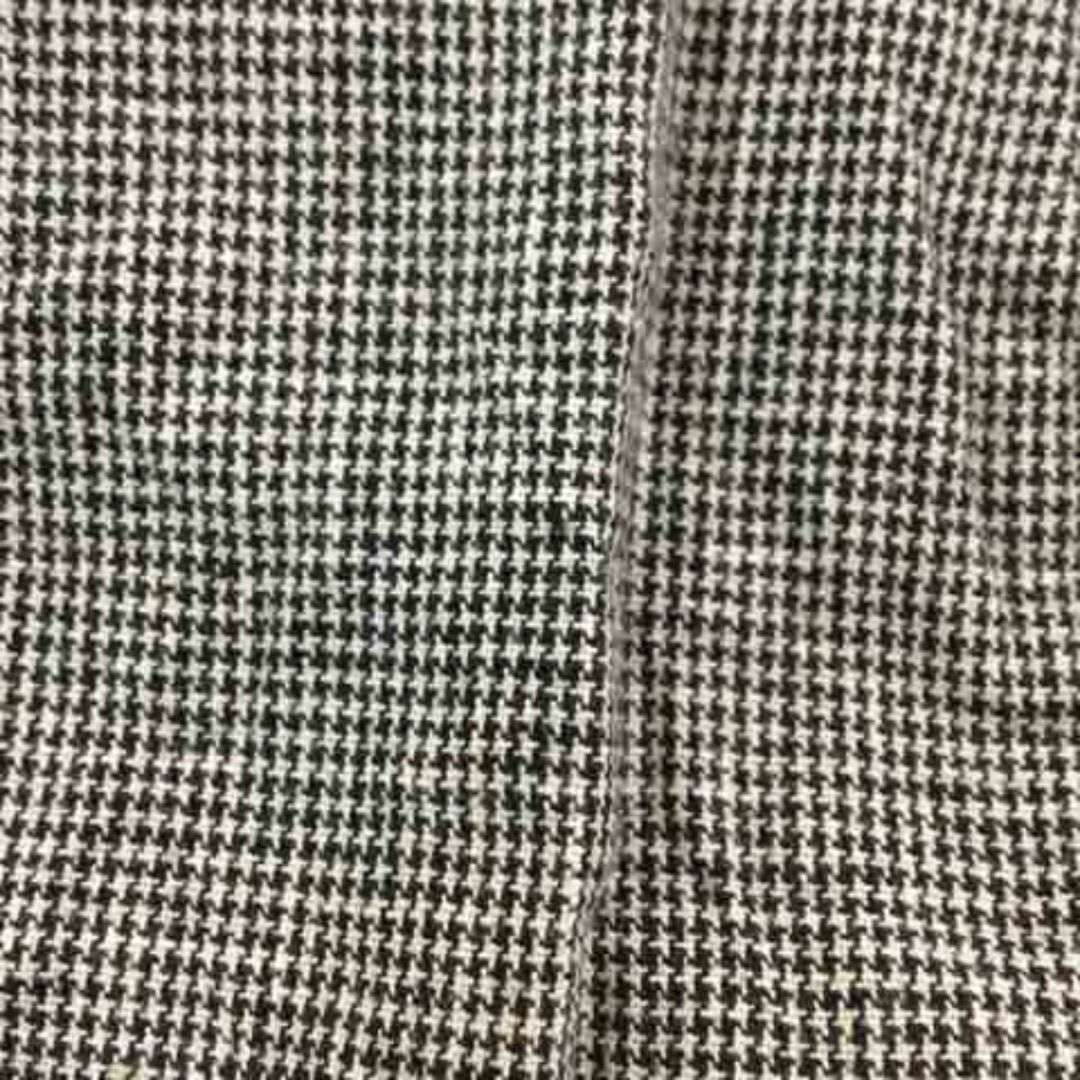 anatelier(アナトリエ)のANATELIER スカート 台形 ミニ タック チェック リネン 36  レディースのスカート(ミニスカート)の商品写真