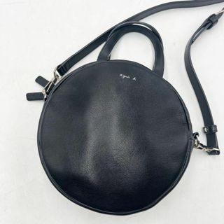 美品✨ アニエスベー agnes.b　ショルダーバッグ 2way サークル