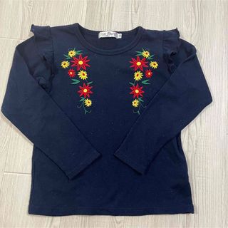 花刺繍トップス120(Tシャツ/カットソー)