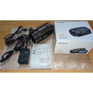 ソニー(SONY)のSONY ビデオカメラ FDR-AX40 中古品(ビデオカメラ)