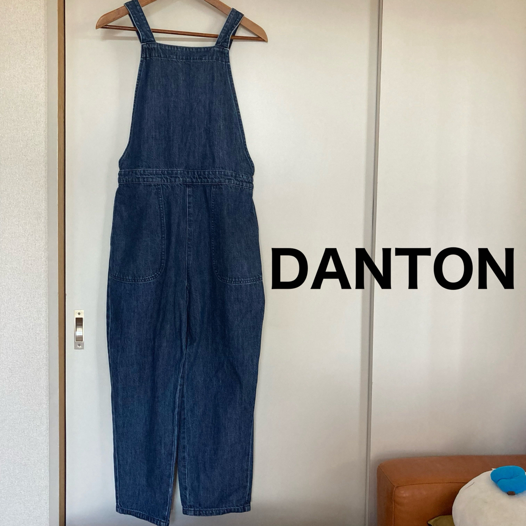 DANTON(ダントン)のDANTON ダントン レディース デニム サロペット オーバーオール レディースのパンツ(サロペット/オーバーオール)の商品写真