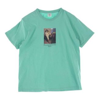 シュプリーム(Supreme)のSupreme シュプリーム Ｔシャツ 23SS Bernadette Corporation Fuck Tee バーナデット コーポレーション ファック Tシャツ エメラルドグリーン系 M【中古】(シャツ)