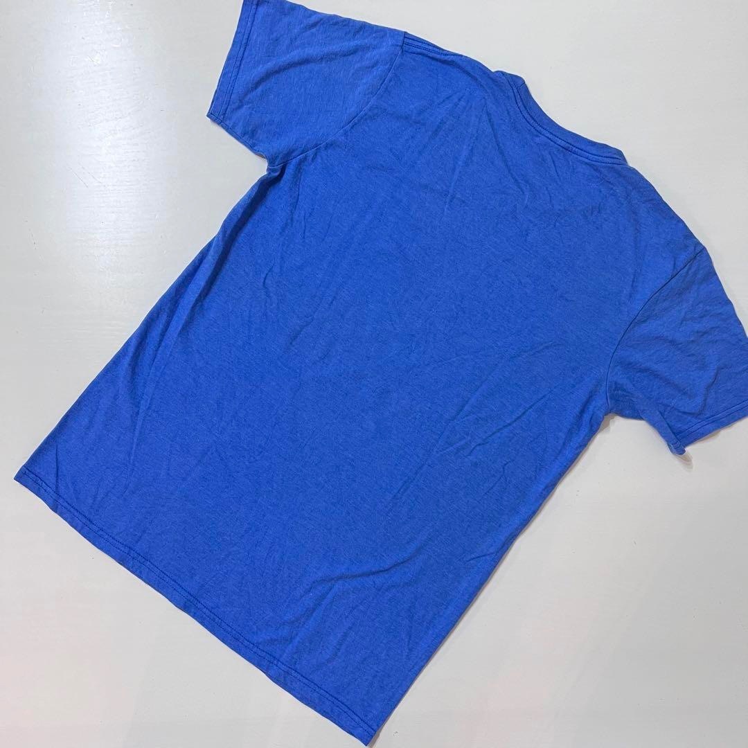 US 輸入　カレッジ　Tシャツ　ST. JOHN’S ブルー　Mサイズ　希少 メンズのトップス(Tシャツ/カットソー(半袖/袖なし))の商品写真