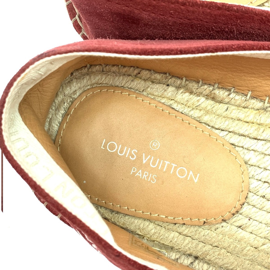 LOUIS VUITTON(ルイヴィトン)の$$ LOUIS VUITTON ルイヴィトン メンズ  シューズ スリッポン SIZE6  エスパドリーユ CL1116 レッド メンズの靴/シューズ(その他)の商品写真