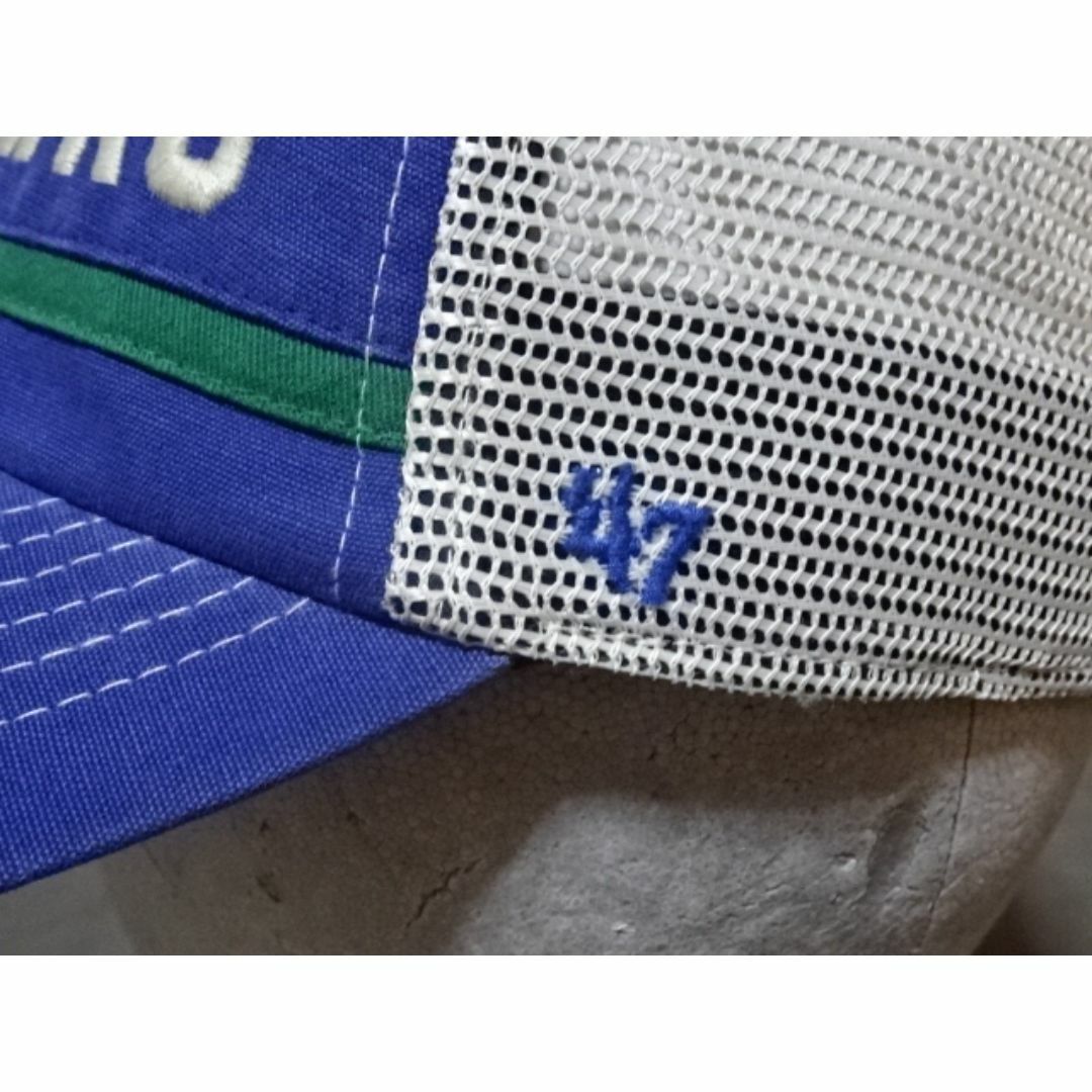 47 Brand(フォーティセブン)の【47BRAND】NFL シアトル シーホークス ロゴ刺繍入り メッシュキャップ メンズの帽子(キャップ)の商品写真