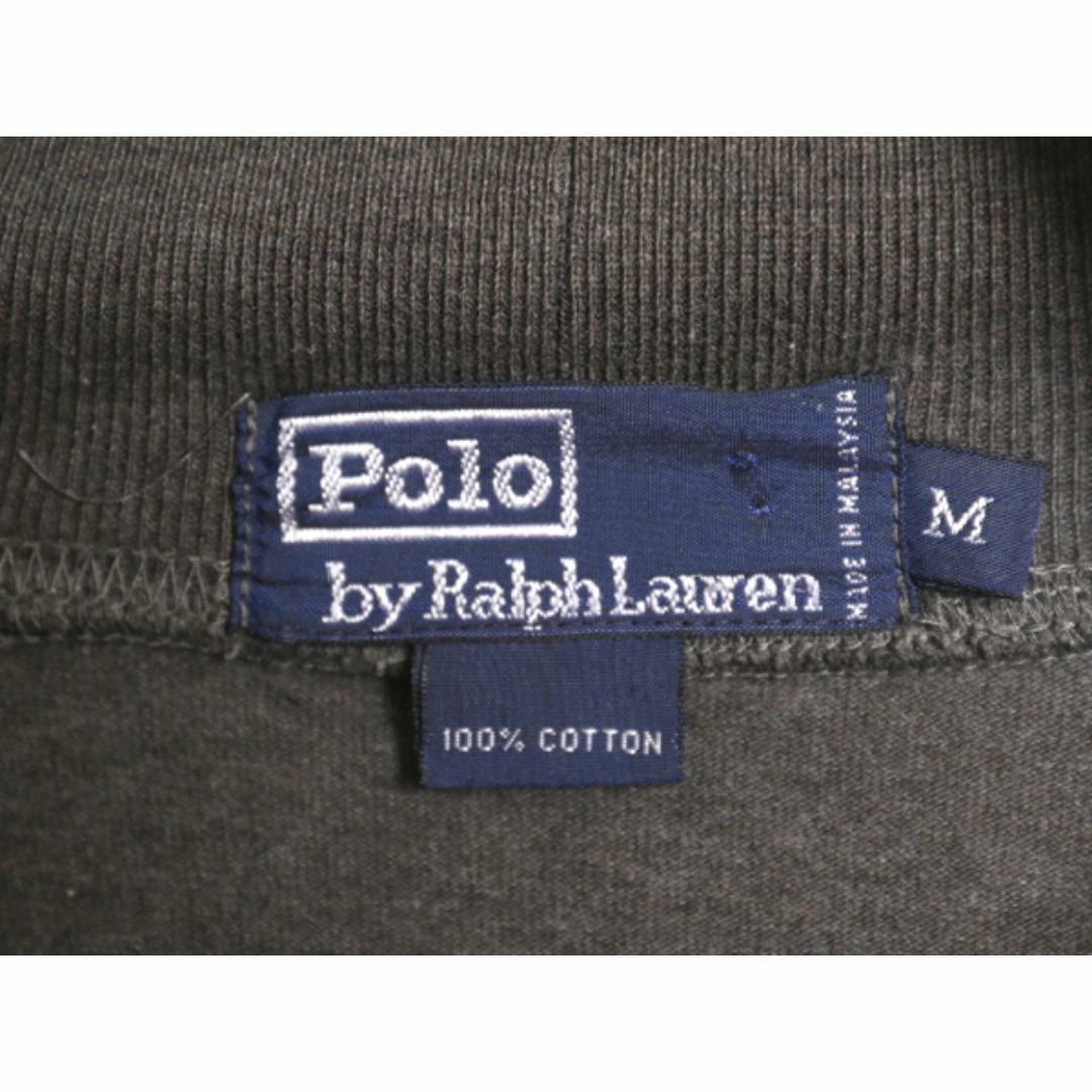 Ralph Lauren(ラルフローレン)の90s ポロ ラルフローレン タートルネック 長袖 Tシャツ メンズ M / 古着 90年代 オールド ロンT スムース素材 ヘビーウェイト ワンポイント メンズのトップス(Tシャツ/カットソー(七分/長袖))の商品写真