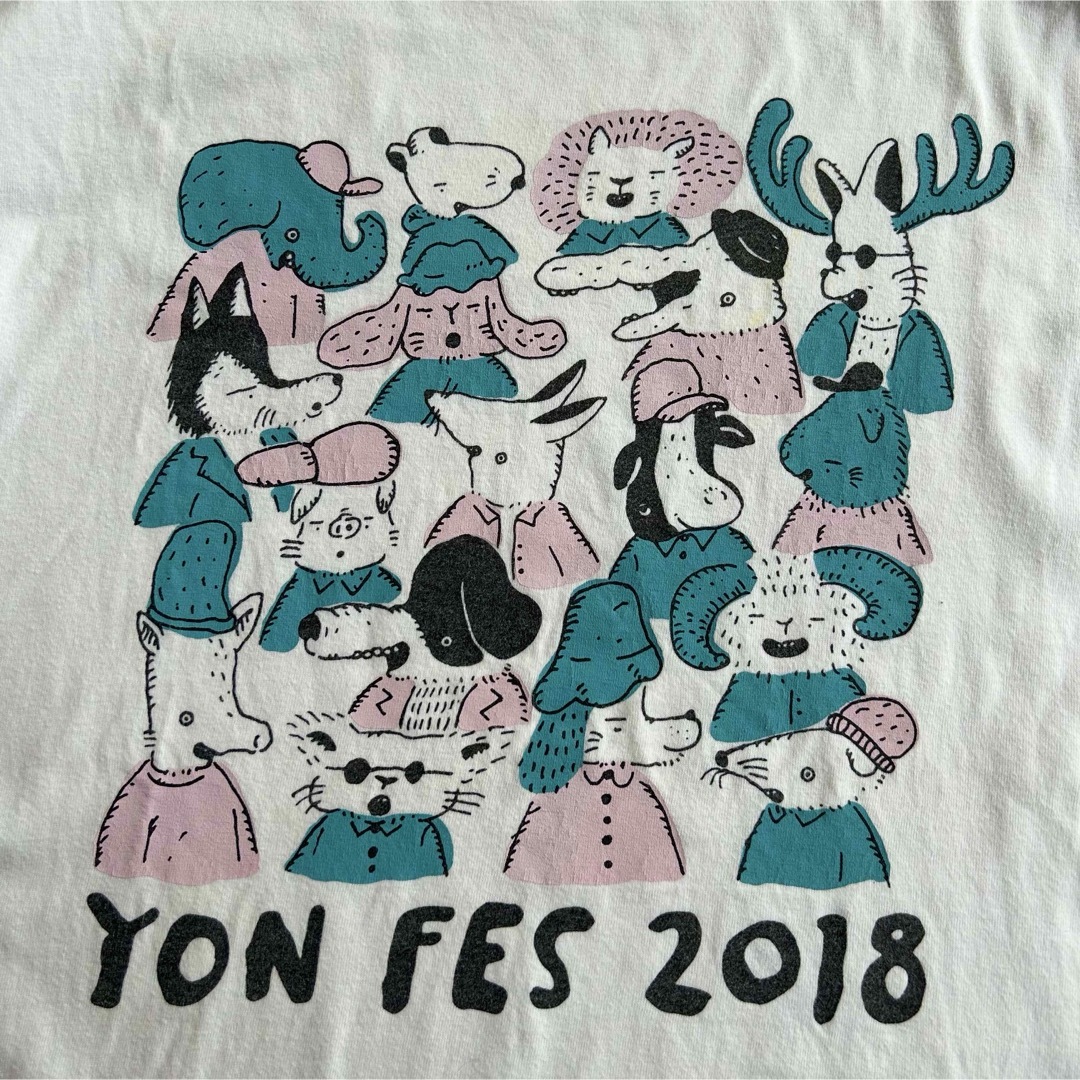 04 Limited Sazabys フォーリミ ヨンフェス Tシャツ 2018 メンズのトップス(Tシャツ/カットソー(半袖/袖なし))の商品写真