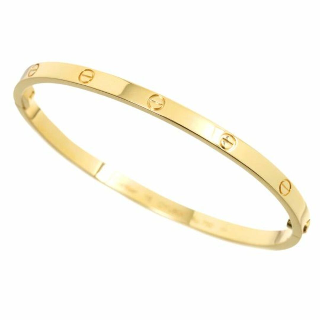 Cartier(カルティエ)のカルティエ Cartier ラブ ブレス SM #16 K18 YG イエローゴールド 750 ブレスレット バングル 【証明書付き】VLP 90228242 レディースのアクセサリー(ブレスレット/バングル)の商品写真