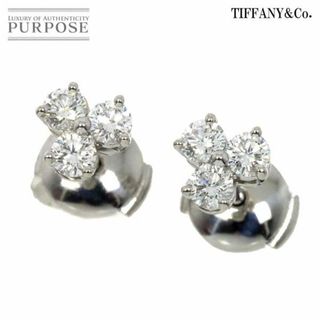 Tiffany & Co. - ティファニー TIFFANY&Co. アリア ダイヤ 3P ピアス Pt プラチナ VLP 90228835