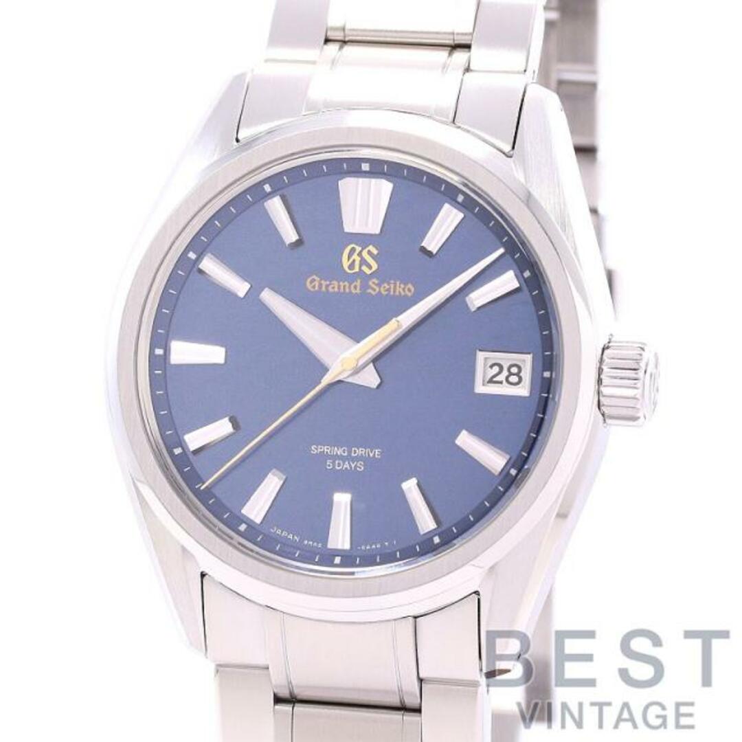 Grand Seiko(グランドセイコー)のグランドセイコー 【GRAND SEIKO】 エボリューション9 コレクション セイコー140周年 "水面" SLGA007 (9RA2-0AA0) メンズ ブルー ステンレススティール 腕時計 時計 EVOLUTION 9 COLLECTION SEIKO 140TH ANNIVERSARY LIMITED "MINAMO" BLUE SS GS【中古】  メンズの時計(腕時計(アナログ))の商品写真