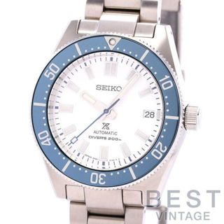 セイコー(SEIKO)のセイコー 【SEIKO】 プロスペックス ダイバースキューバ セイコー創業140周年記念限定 SBDC139 (6R35-01R0) メンズ シルバーホワイト ステンレススティール 腕時計 時計 PROSPEX DIVER SCUBA SEIKO 140TH ANNIVERSARY LIMITED SILVER WHITE SS 【中古】 (腕時計(アナログ))