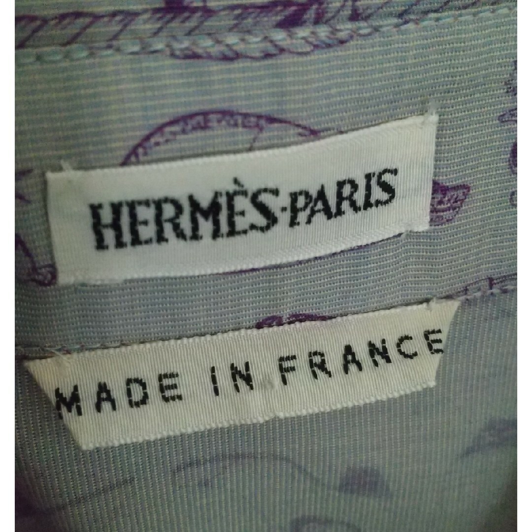 Hermes(エルメス)のHERMES シャツブラウス  M レディースのトップス(シャツ/ブラウス(長袖/七分))の商品写真