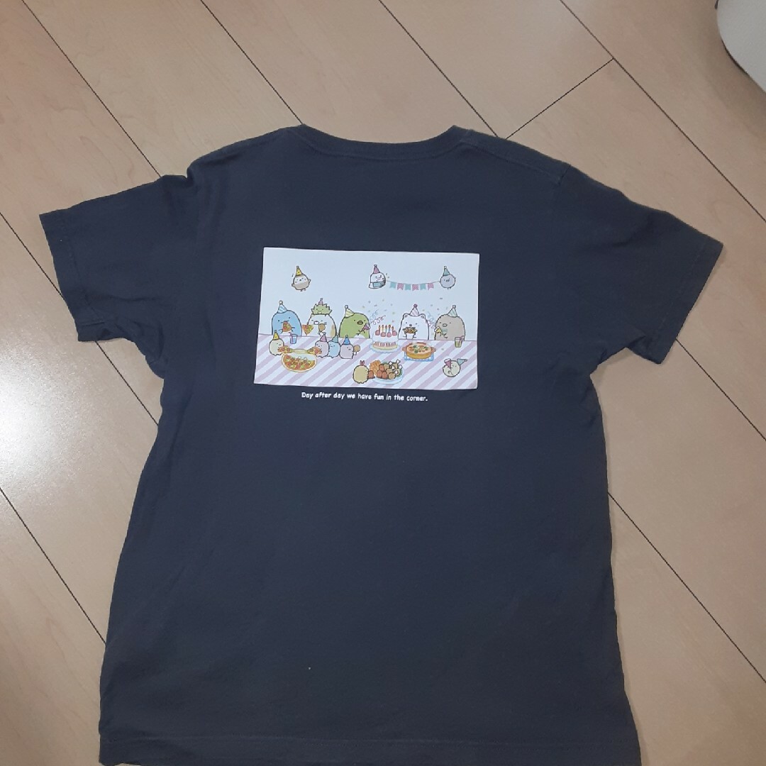 UNIQLOキッズTシャツ150すみっコぐらし キッズ/ベビー/マタニティのキッズ服女の子用(90cm~)(Tシャツ/カットソー)の商品写真