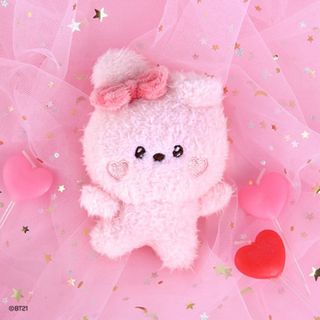 BT21 minini リボン ぬいぐるみ キーリング COOKY ジョングク 