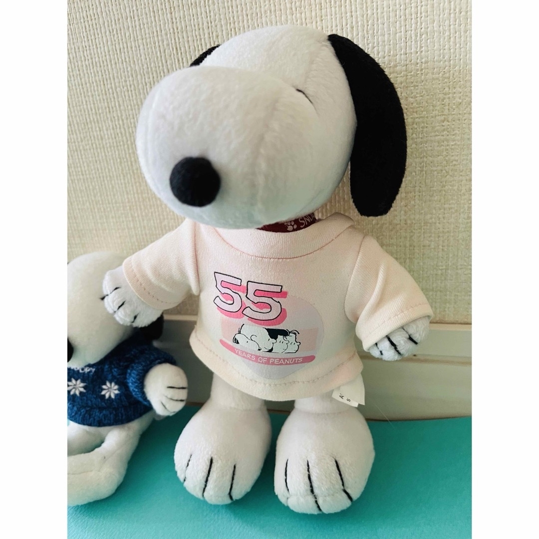 SNOOPY(スヌーピー)のスヌーピーぬいぐるみ2体セット新品です。 キッズ/ベビー/マタニティのおもちゃ(ぬいぐるみ/人形)の商品写真