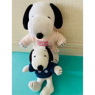 SNOOPY - 55周年スヌーピーぬいぐるみ他、2体セット新品です。