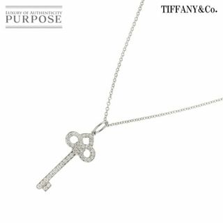 ティファニー(Tiffany & Co.)のティファニー TIFFANY&Co. フルールドリスキー ダイヤ ネックレス 40cm Pt プラチナ VLP 90227527(ネックレス)