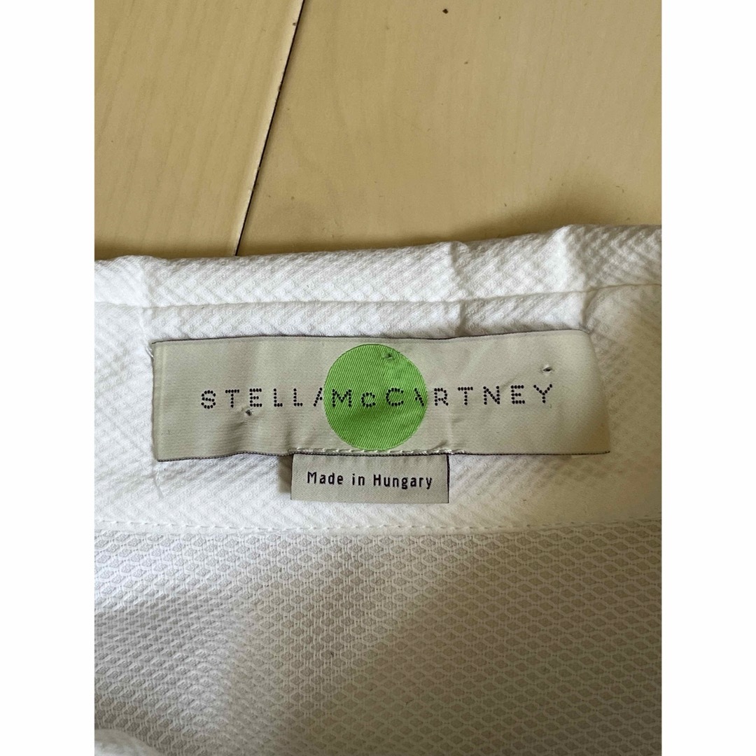 Stella McCartney(ステラマッカートニー)のステラマッカートニー シャツ ワンピース ドレス アシンメトリー ベアバック レディースのワンピース(ひざ丈ワンピース)の商品写真