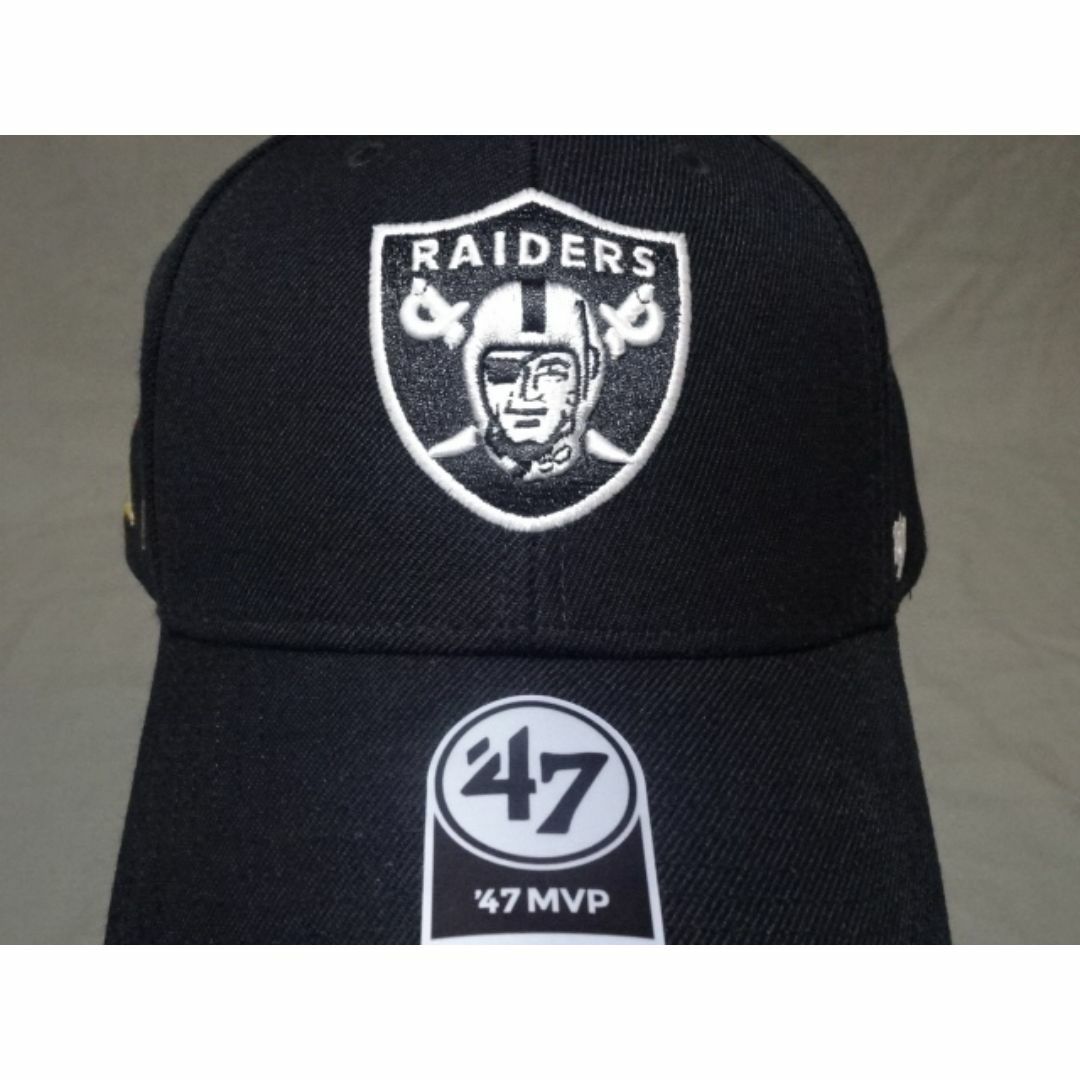 47 Brand(フォーティセブン)の【47BRAND】NFLラスベガスレイダース【Super Bowl XV】Cap メンズの帽子(キャップ)の商品写真