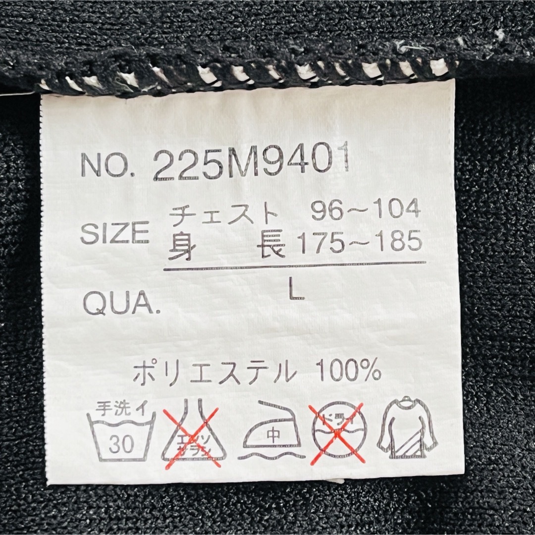 メンズTシャツ　Vネック　　Lサイズ　ブラック　バックロゴ メンズのトップス(Tシャツ/カットソー(半袖/袖なし))の商品写真