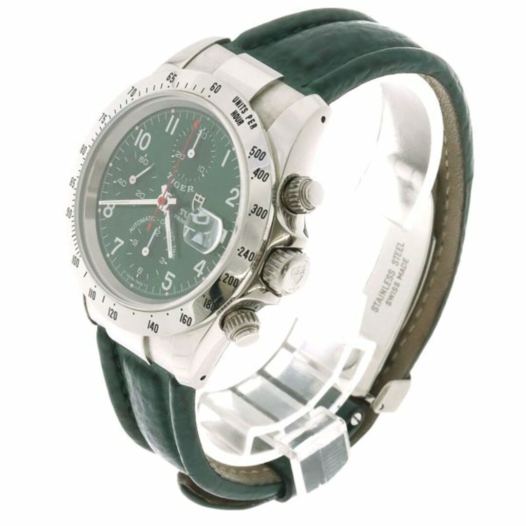 Tudor(チュードル)のチューダー チュードル TUDOR クロノタイム プリンスデイト 79280 メンズ 腕時計 グリーン 自動巻き Chrono time VLP 90232349 メンズの時計(腕時計(アナログ))の商品写真