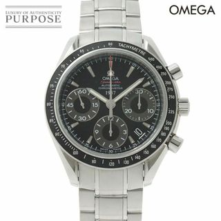 オメガ(OMEGA)のオメガ OMEGA スピードマスター デイト 323 30 40 40 01 001 日本限定 クロノグラフ メンズ 腕時計 ブラック オートマ 自動巻き ウォッチ Speedmaster VLP 90233523(腕時計(アナログ))