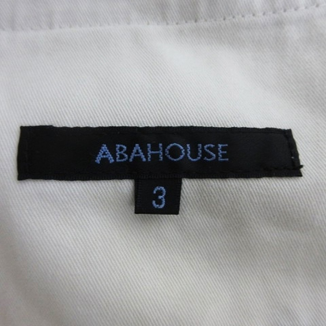 ABAHOUSE(アバハウス)のアバハウス パンツ ストレート ジップフライ 薄手 無地 3 ベージュ ボトムス メンズのパンツ(スラックス)の商品写真