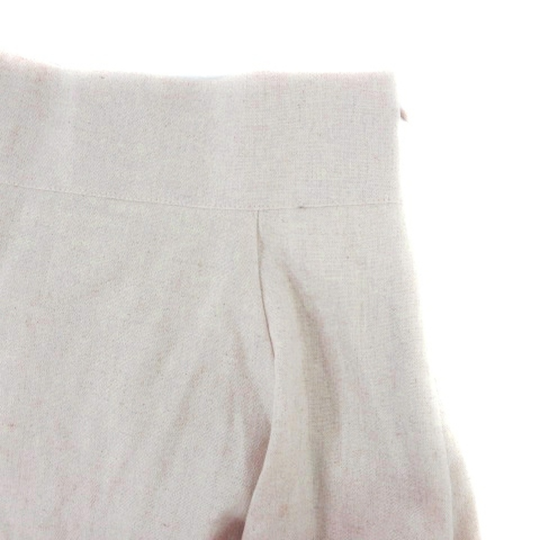 other(アザー)のナチュラルクチュール スカート フレア ロング リネン混 M ベージュ ボトムス レディースのスカート(ロングスカート)の商品写真