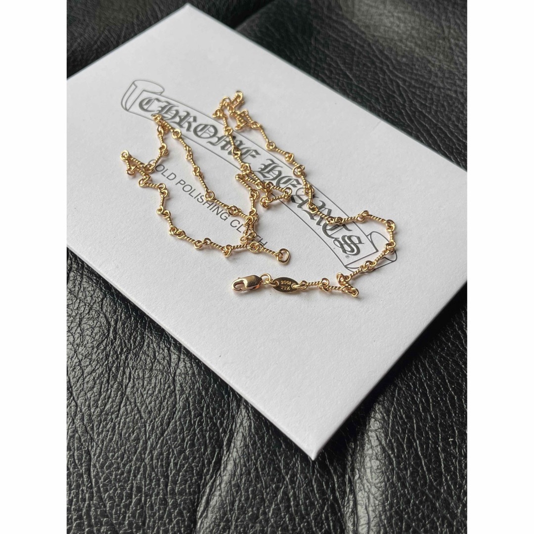 Chrome Hearts - 2023年購入CHROMEHEARTS 22K ツイストチェーン Chrome Hearts - 2023年購入CHROMEHEARTS 22K ツイストチェーン