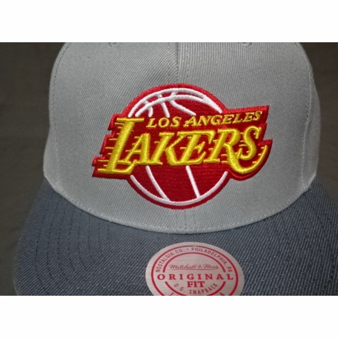 MITCHELL & NESS(ミッチェルアンドネス)の【Mitchell & Ness】 NBAロサンゼルス レイカーズ キャップ  メンズの帽子(キャップ)の商品写真