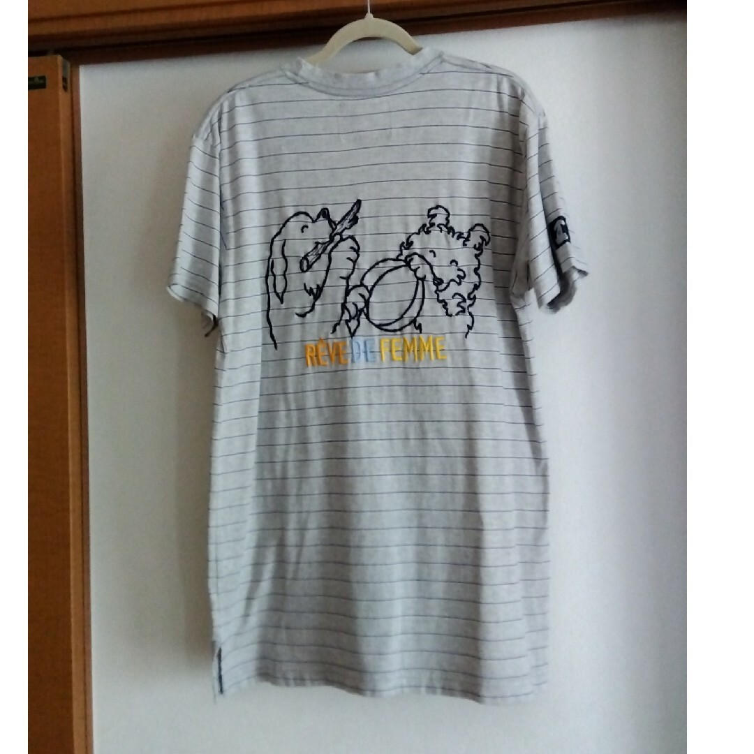 ♥デザイン刺繍Tシャツ/レーブドファーム レディースのトップス(Tシャツ(半袖/袖なし))の商品写真