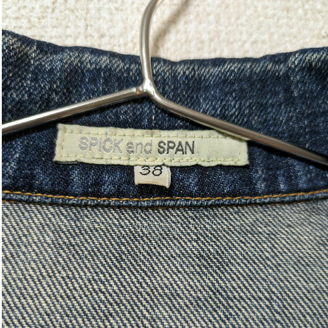 Spick & Span(スピックアンドスパン)のspick＆Span デニムジャケット　Gジャン38 レディースのジャケット/アウター(Gジャン/デニムジャケット)の商品写真