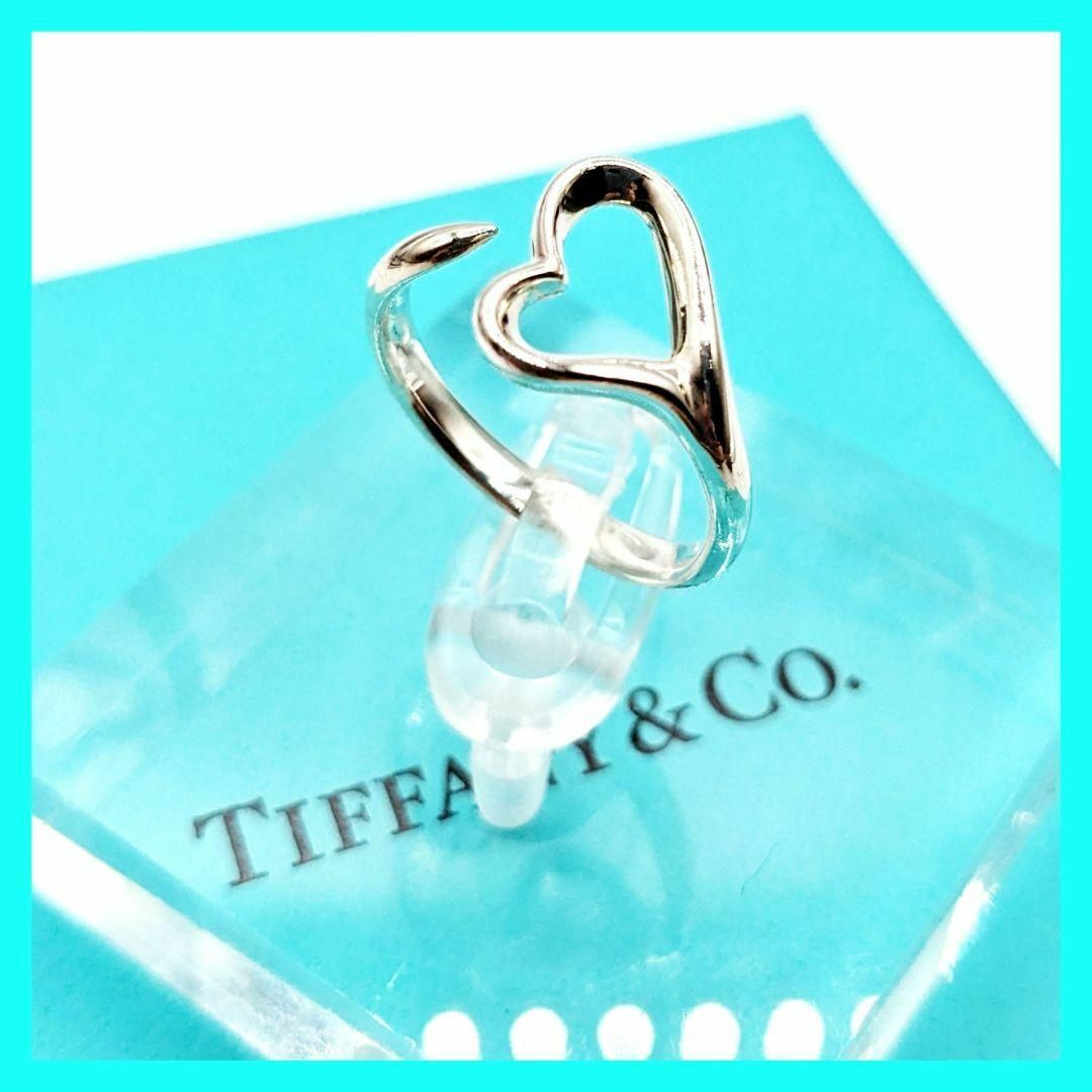 Tiffany & Co.(ティファニー)の現行品 ティファニー エルサペレッティ オープン ハート リング Ag925 レディースのアクセサリー(リング(指輪))の商品写真