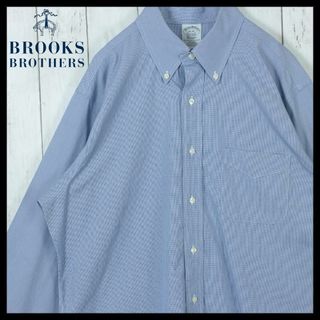 ブルックスブラザース(Brooks Brothers)の【希少】ブルックスブラザーズ シャツ ボタンダウン 長袖 L 16-34(シャツ)