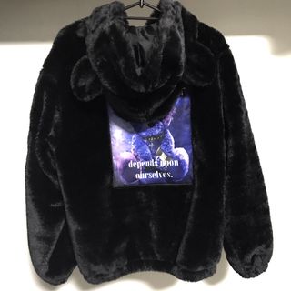 シヴァーライズ(CIVARIZE)の【送料込】SUREVE シュリーブ 病みくま クマ耳 フェイクファー 十字架(毛皮/ファーコート)