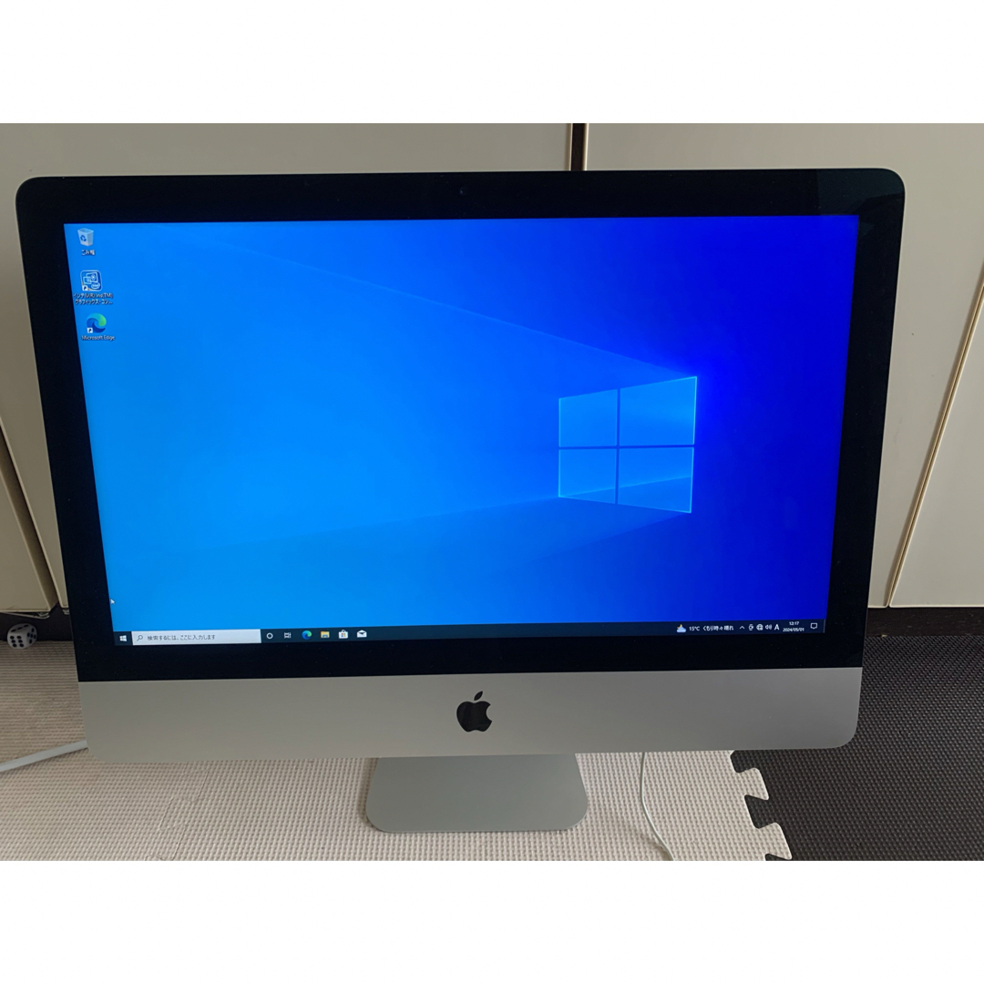 Apple(アップル)のApple iMac 21.5 A1418 2015 オフィス　 Windows スマホ/家電/カメラのPC/タブレット(デスクトップ型PC)の商品写真