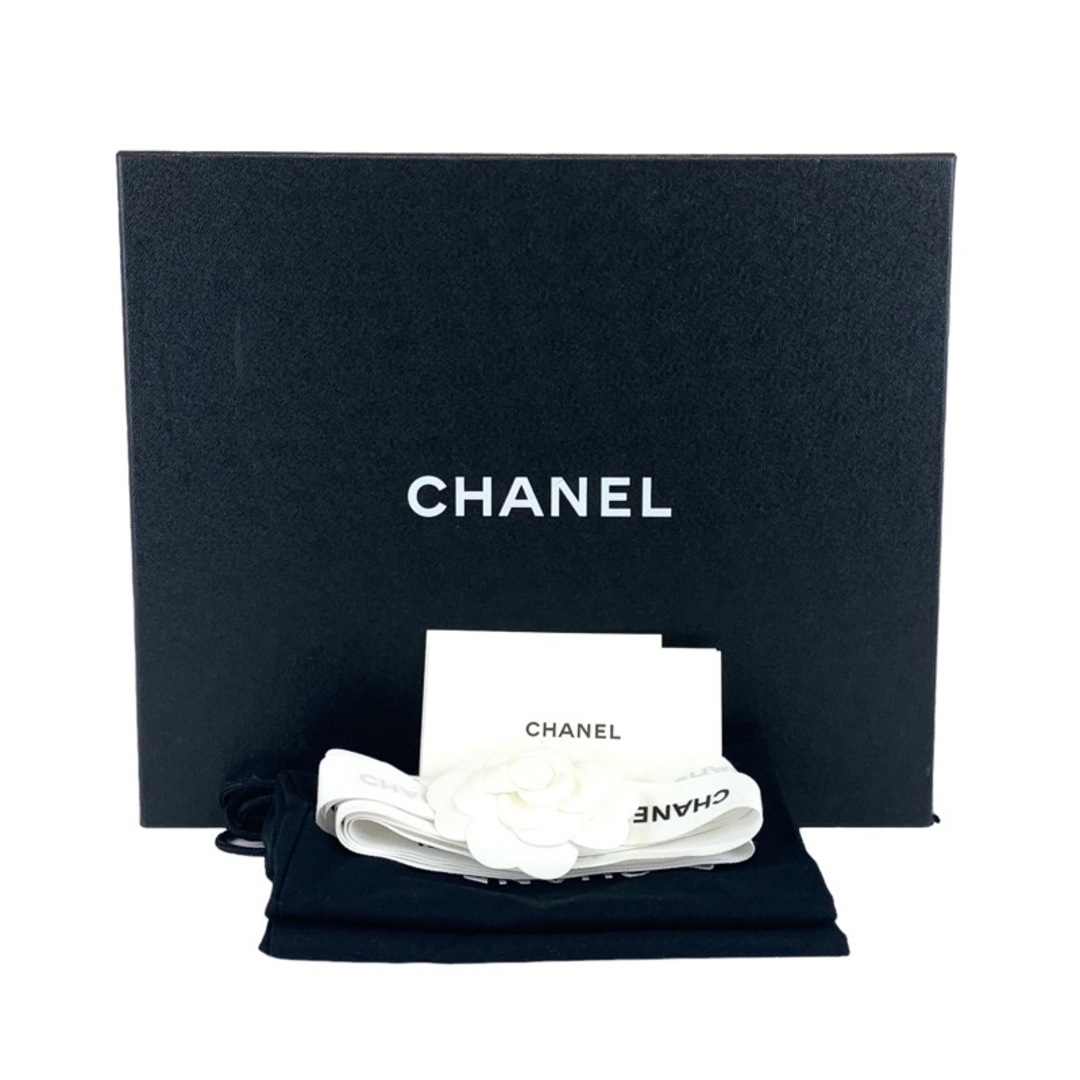 CHANEL(シャネル)のシャネル CHANEL サンダル 靴 シューズ レザー ウッド ホワイト シルバー ココマーク チェーン レディースの靴/シューズ(サンダル)の商品写真