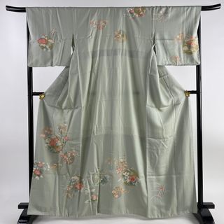 訪問着 身丈164.5cm 裄丈66.5cm 正絹 秀品 【中古】(着物)