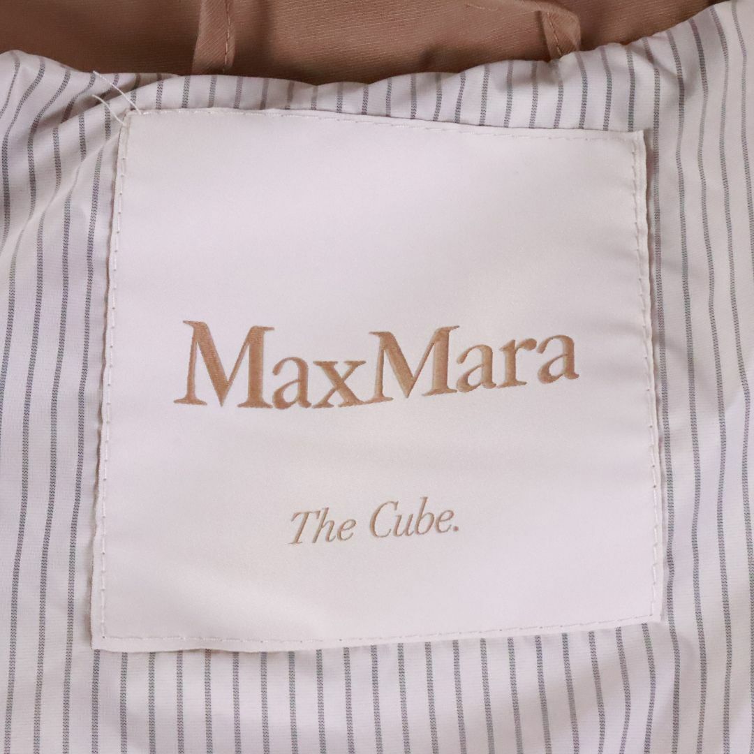 Max Mara(マックスマーラ)のMax Mara　マックスマーラ　トレンチコート　ベルト付き　ブラウン　Ｓ レディースのジャケット/アウター(トレンチコート)の商品写真